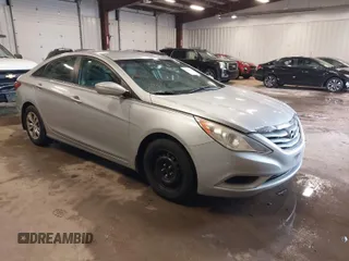 2012 Hyundai Sonata GLS with VIN 5NPEB4ACXCH340439, listed as a IAAI auction lot 41595043 with 141,069 mi miles. Bid and sale history available at carsss.com. Image 1.