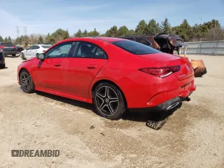 2020 Mercedes-Benz CLA 250 with VIN WDD5J4HB4LN034066, listed as a Copart auction lot 53181015 with 78,352 mi miles and Salvage title. Bid and sale history available at DreamBid. Image 2.