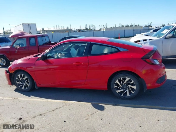 2018 Honda Civic Coupe LX-P with VIN 2HGFC4B02JH302734, listed as a IAAI auction lot 41496335 with 119,890 mi miles. Bid and sale history available at carsss.com. Image 15.