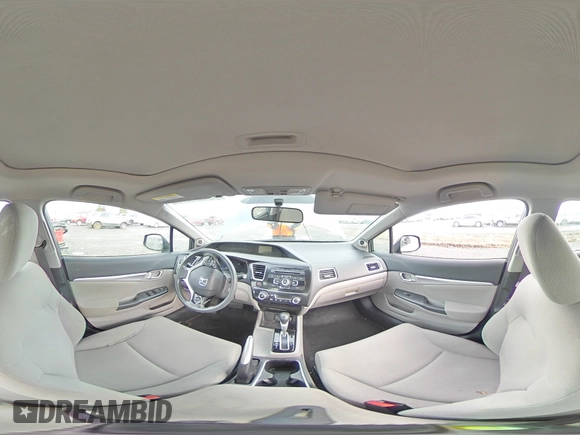 2013 Honda Civic EX with VIN 19XFB2F81DE243410, listed as a Copart auction lot 47586305 with 103,639 mi miles and Salvage Title. Bid and sale history available at DreamBid. Image 13.