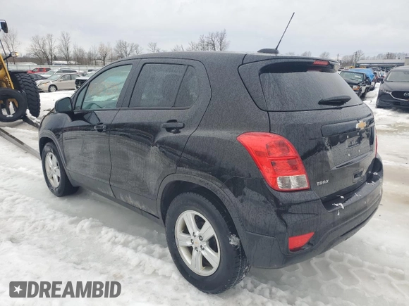 2020 Chevrolet Trax LS with VIN KL7CJKSB5LB321543, listed as a Copart auction lot 56460685 with Not Provided miles and Non Repairable. Bid and sale history available at DreamBid. Image 2.