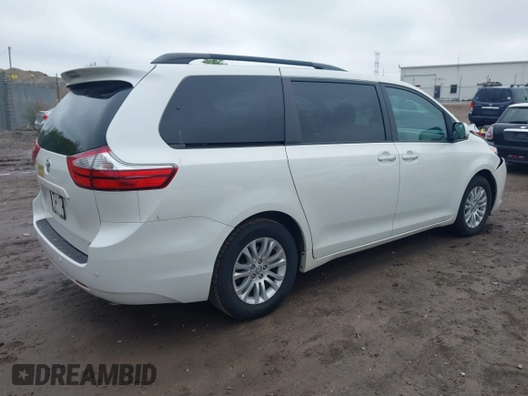 2017 Toyota Sienna XLE Auto Access Seat с VIN 5TDYZ3DC5HS864503, выставлен на аукционе IAAI как лот 42176788 с пробегом 113 755 миль миль и . История ставок и продаж доступна на DreamBid. Изображение 4.