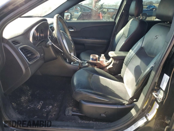 2012 Chrysler 200 S with VIN 1C3CCBHG6CN150143, listed as a Copart auction lot 42928845 with 120,102 mi miles and Salvage Title. Bid and sale history available at carsss.com. Image 7.