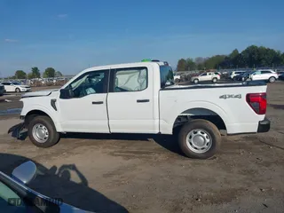 2024 Ford F-150 XL with VIN 1FTFW1L58RKD84844, listed as a IAAI auction lot 40752229 with 3,343 mi miles. Bid and sale history available at carsss.com. Image 14.
