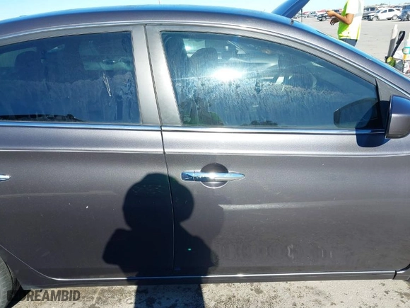 2015 Nissan Sentra S with VIN 3N1AB7AP7FY363741, listed as a IAAI auction lot 41209845 with 101,880 mi miles. Bid and sale history available at carsss.com. Image 13.