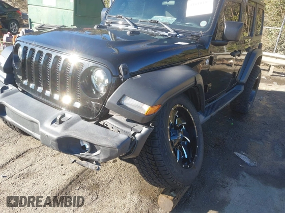 2018 Jeep Wrangler Unlimited Sport с VIN 1C4HJXDN5JW131695, выставлен на аукционе IAAI как лот 41640197 с пробегом 115 622 миль миль и . История ставок и продаж доступна на DreamBid. Изображение 6.