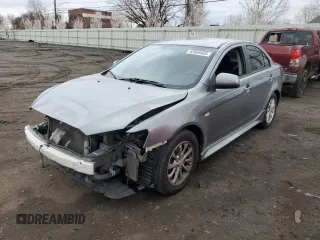 2012 Mitsubishi Lancer SE with VIN JA32V2FW4CU021334, listed as a Copart auction lot 52958405 with 117,432 mi miles and Salvage Title. Bid and sale history available at DreamBid. Image 1.