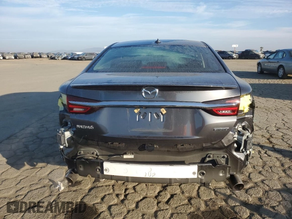 2019 Mazda 6 Grand Touring Reserve with VIN JM1GL1WY3K1508761, listed as a Copart auction lot 89268105 with 34,089 mi miles and Salvage Title. Bid and sale history available at DreamBid. Image 6.
