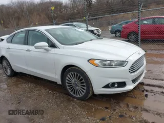 2016 Ford Fusion Titanium with VIN 3FA6P0K96GR158621, listed as a IAAI auction lot 41678349 with 182,162 mi miles. Bid and sale history available at carsss.com. Image 1.