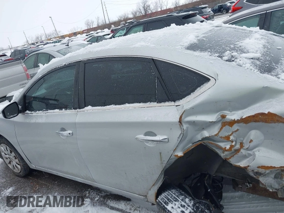 2013 Nissan Sentra SV with VIN 1N4AB7APXDN901698, listed as a IAAI auction lot 41622483 with 156,124 mi miles and . Bid and sale history available at DreamBid. Image 14.