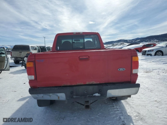 1998 Ford Ranger XL with VIN 1FTZR15X9WPB56031, listed as a Copart auction lot 46103185 with 236,365 mi miles and Clean Title. Bid and sale history available at carsss.com. Image 6.