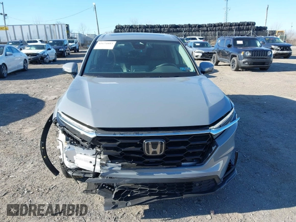 2025 Honda CR-V EX-L with VIN 2HKRS4H70SH402648, listed as a IAAI auction lot 41634883 with 21,954 mi miles and . Bid and sale history available at DreamBid. Image 13.