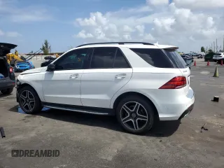 2018 Mercedes-Benz GLE 350 with VIN 4JGDA5JB6JB082913, listed as a Copart auction lot 60832255 with 105,104 mi miles and Salvage title. Bid and sale history available at DreamBid. Image 2.