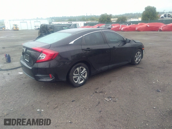 2017 Honda Civic LX with VIN 2HGFC2F58HH570210, listed as a IAAI auction lot 40446375 with 69,724 mi miles and . Bid and sale history available at DreamBid. Image 4.