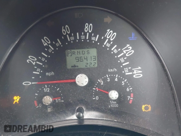 2005 Volkswagen New Beetle Coupe GLS with VIN 3VWCK31C95M405955, listed as a IAAI auction lot 41679148 with 96,413 mi miles. Bid and sale history available at carsss.com. Image 7.