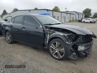 2018 Lexus GS with VIN JTHCZ1BL1JA008070, listed as a Copart auction lot 69826934 with 115,825 mi miles and Salvage Title. Bid and sale history available at carsss.com. Image 4.