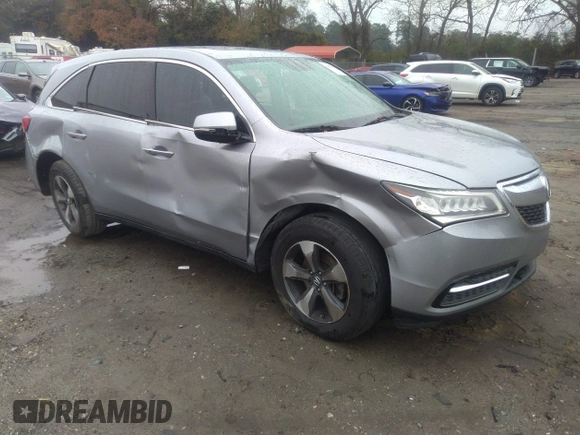 2016 Acura MDX с VIN 5FRYD3H26GB017944, выставлен на аукционе IAAI как лот 41051098 с пробегом 149 776 миль миль и . История ставок и продаж доступна на DreamBid. Изображение 1.