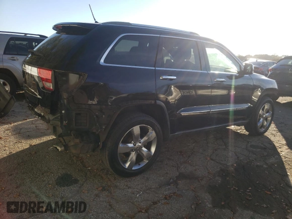 2011 Jeep Grand Cherokee Overland with VIN 1J4RS6GG7BC646610, listed as a Copart auction lot 79931614 with 188,601 mi miles and Salvage Title. Bid and sale history available at DreamBid. Image 3.