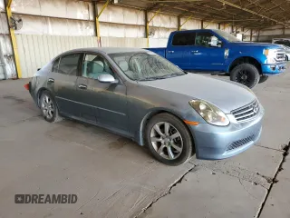 2005 Infiniti G35 with VIN JNKCV51E15M216377, listed as a Copart auction lot 57979994 with 147,084 mi miles and Salvage Title. Bid and sale history available at DreamBid. Image 4.