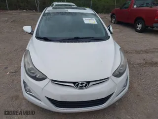 2015 Hyundai Elantra SE with VIN 5NPDH4AEXFH640613, listed as a IAAI auction lot 42038005 with 121,921 mi miles. Bid and sale history available at carsss.com. Image 6.
