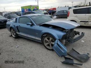2006 Ford Mustang GT Deluxe with VIN 1ZVFT82H165190693, listed as a Copart auction lot 47121705 with 0 mi miles and Salvage Title. Bid and sale history available at carsss.com. Image 4.