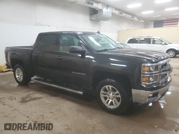 2014 Chevrolet Silverado 1500 LT with VIN 3GCUKREH5EG178777, listed as a Copart auction lot 52862225 with 202,912 mi miles and Clean Title. Bid and sale history available at DreamBid. Image 4.