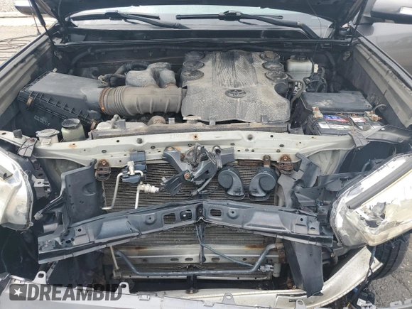2011 Toyota 4Runner Trail with VIN JTEBU5JR2B5038984, listed as a Copart auction lot 61729525 with 253,680 mi miles and Clean title. Bid and sale history available at DreamBid. Image 12.