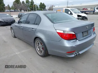 2005 BMW 5 Series 545i with VIN WBANB33555CN64724, listed as a IAAI auction lot 41715011 with 152,043 mi miles and . Bid and sale history available at carsss.com. Image 3.
