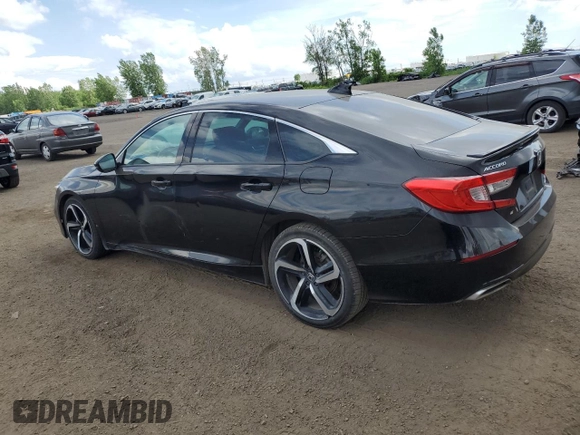 2019 Honda Accord Sport with VIN 1HGCV2F35KA802473, listed as a Copart auction lot 61715825 with 130,846 mi miles and Salvage title. Bid and sale history available at DreamBid. Image 2.