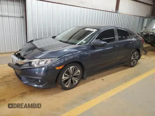 2018 Honda Civic EX-T z VIN JHMFC1F35JX030868, wystawiony jako Copart lot #54332195 z przebiegiem 52 533 mil mil oraz Szkoda całkowita • Salvage title. Historia ofert i sprzedaży dostępna na DreamBid. Obrazek 1.