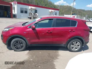 2017 Kia Sportage LX with VIN KNDPMCAC8H7296742, listed as a IAAI auction lot 42096883 with 160,511 mi miles and . Bid and sale history available at carsss.com. Image 15.