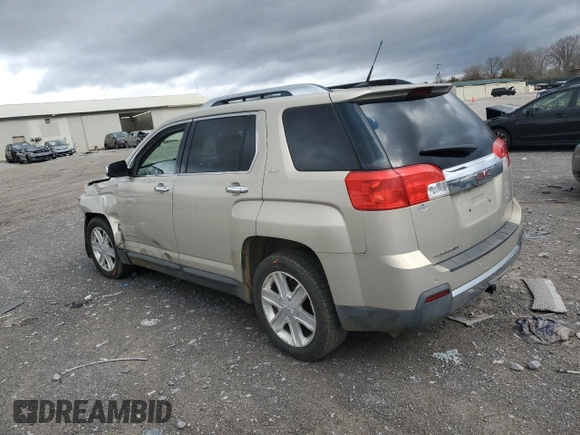 2010 GMC Terrain SLT-2 with VIN 2CTALHEW2A6325771, listed as a Copart auction lot 47830335 with 191,151 mi miles and Clean Title. Bid and sale history available at carsss.com. Image 2.