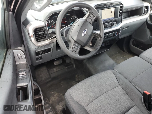 2023 Ford F-150 XL with VIN 1FTMF1CB3PKF58099, listed as a Copart auction lot 61974605 with 12,193 mi miles and Non repairable. Bid and sale history available at DreamBid. Image 8.
