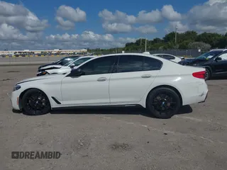 2018 BMW 5 Series 540i with VIN WBAJE5C50JWA95412, listed as a IAAI auction lot 41502258 with 74,150 mi miles and . Bid and sale history available at carsss.com. Image 14.