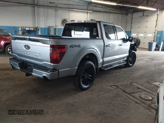 2024 Ford F-150 XLT with VIN 1FTEW3LP2RFB49048, listed as a IAAI auction lot 42025793 with 109 mi miles. Bid and sale history available at carsss.com. Image 4.