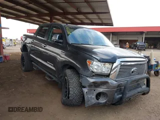 2011 Toyota Tundra Limited with VIN 5TFFY5F10BX101744, listed as a IAAI auction lot 41239634 with 125,076 mi miles and . Bid and sale history available at DreamBid. Image 1.