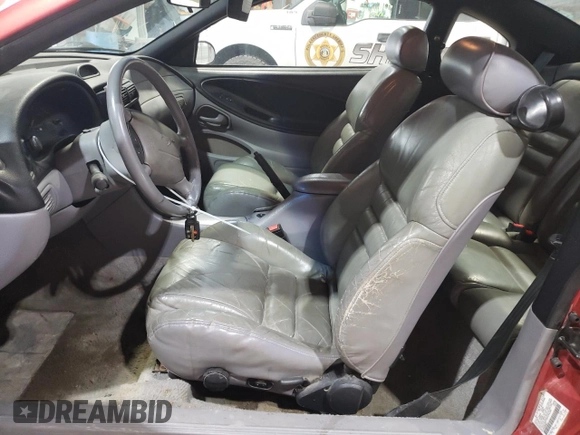 1994 Ford Mustang GT z VIN 1FALP42T5RF144134, wystawiony jako Copart lot #54272735 z przebiegiem 241 478 mil mil oraz Szkoda całkowita • Salvage title. Historia ofert i sprzedaży dostępna na DreamBid. Obrazek 7.