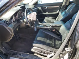 2012 Acura TL Tech Auto with VIN 19UUA8F51CA025313, listed as a Copart auction lot 50206155 with 162,860 mi miles and Salvage Title. Bid and sale history available at carsss.com. Image 7.