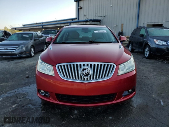2012 Buick LaCrosse Premium 1 with VIN 1G4GD5ER3CF360576, listed as a Copart auction lot 72155794 with 143,280 mi miles and Clean Title. Bid and sale history available at carsss.com. Image 5.