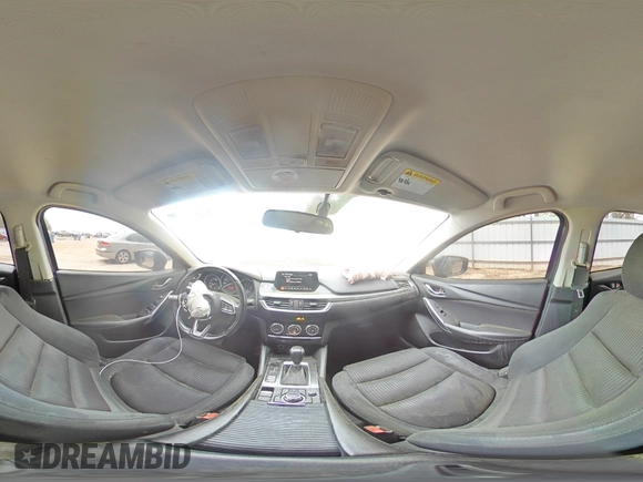 2017 Mazda 6 Sport with VIN JM1GL1U56H1136561, listed as a Copart auction lot 51312985 with 127,604 mi miles and Salvage Title. Bid and sale history available at DreamBid. Image 12.