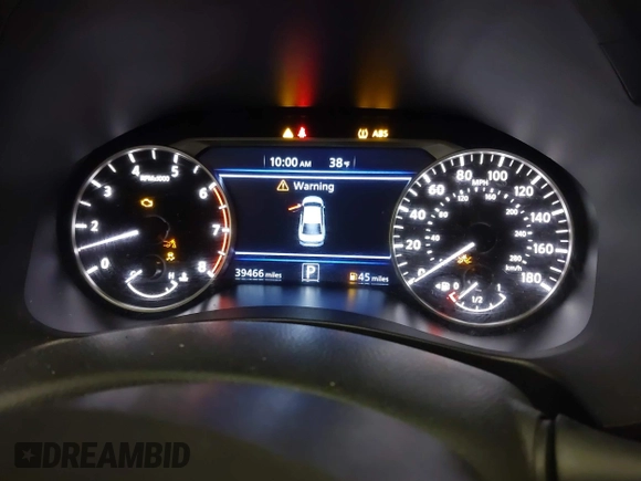2020 Nissan Altima SR with VIN 1N4AL4CV8LC141000, listed as a IAAI auction lot 41294853 with 39,466 mi miles and . Bid and sale history available at carsss.com. Image 7.