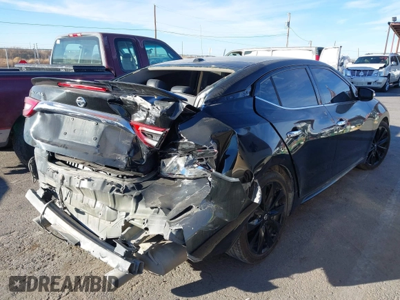 2017 Nissan Maxima SV with VIN 1N4AA6AP0HC416646, listed as a IAAI auction lot 41161316 with 159,568 mi miles and . Bid and sale history available at DreamBid. Image 4.
