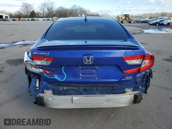 2021 Honda Accord Sport z VIN 1HGCV2F33MA002208, wystawiony jako Copart lot #85139714 z przebiegiem 75 839 mil mil oraz Szkoda całkowita • Salvage title. Historia ofert i sprzedaży dostępna na DreamBid. Obrazek 6.