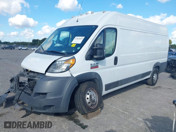 2014 Ram ProMaster Cargo with VIN 3C6URVJG5EE111228, listed as a IAAI auction lot 41564463 with 223,564 mi miles and . Bid and sale history available at DreamBid. Image 2.