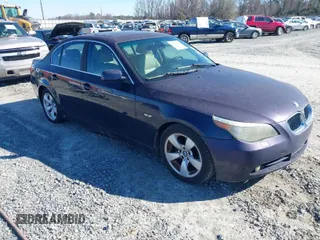2004 BMW 5 Series 530i with VIN WBANA73574B802507, listed as a IAAI auction lot 41627786 with 226,192 mi miles. Bid and sale history available at carsss.com. Image 1.