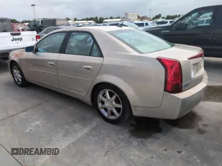 2007 Cadillac CTS with VIN 1G6DP577770173136, listed as a Copart auction lot 74588524 with 0 mi miles and Salvage Title. Bid and sale history available at carsss.com. Image 2.