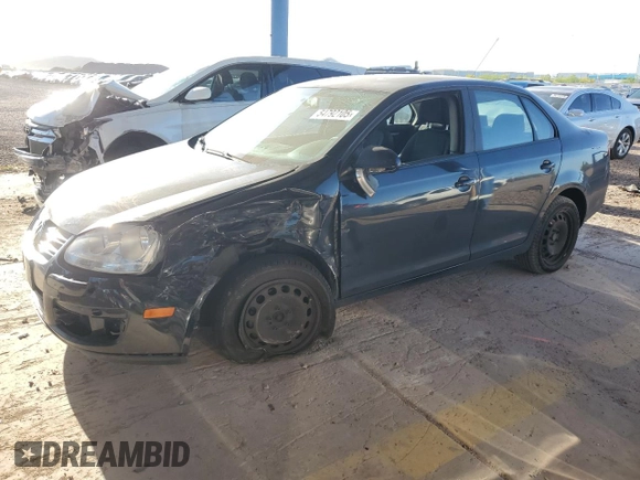2010 Volkswagen Jetta S with VIN 3VWJZ7AJ7AM051940, listed as a Copart auction lot 54792105 with 159,460 mi miles and Salvage title. Bid and sale history available at DreamBid. Image 1.
