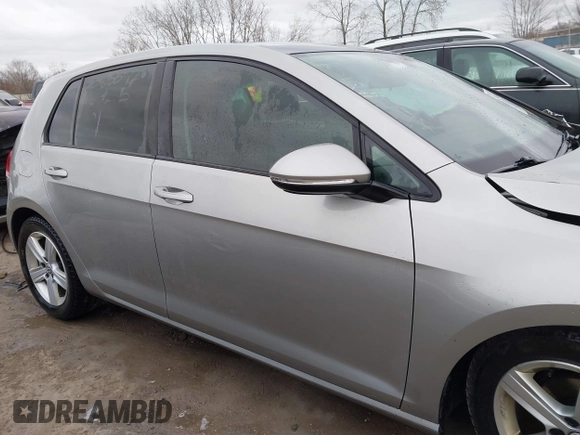 2017 Volkswagen Golf S with VIN 3VW217AU3HM069870, listed as a IAAI auction lot 42048647 with 98,434 mi miles and . Bid and sale history available at DreamBid. Image 14.