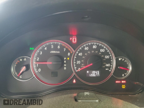 2008 Subaru Legacy Special с VIN 4S3BL616687213348, выставлен на аукционе Copart как лот 60274645 с пробегом 128 677 миль миль и Списание • Salvage title. История ставок и продаж доступна на DreamBid. Изображение 9.