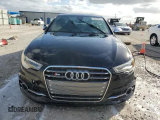 2014 Audi S6 Prestige with VIN WAUF2AFCXEN019304, listed as a Copart auction lot 80566804 with 63,880 mi miles and Non Repairable. Bid and sale history available at carsss.com. Image 5.
